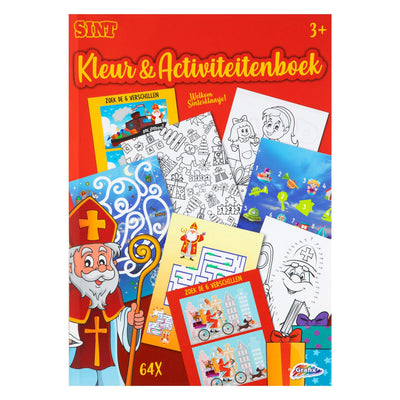 GRAFIX SINTERKLAAS COLORS Activités Book A4