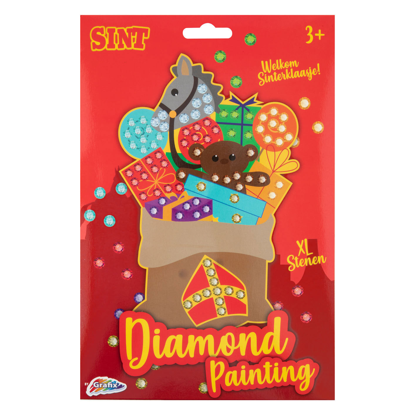 Peinture diamant mosaïque Grafix Sinterklaas - pierres xl