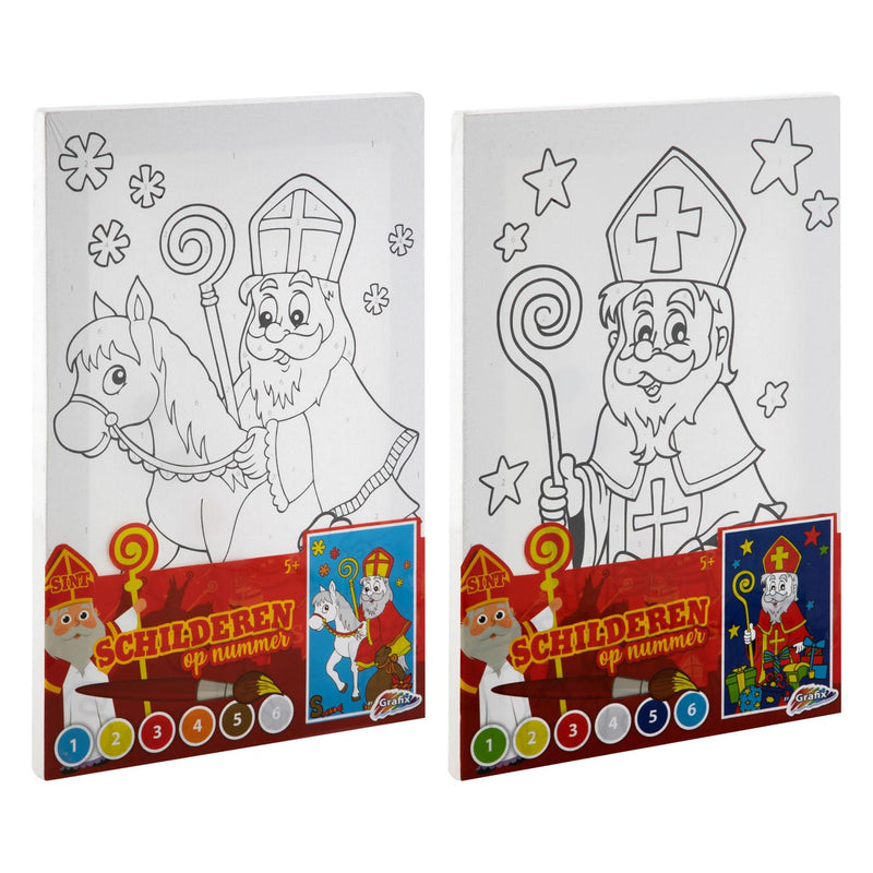PEINTURE DE COMBAS SINTERKLAAS par numéro