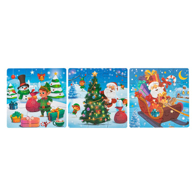 Puzzle de Noël 3-en-1