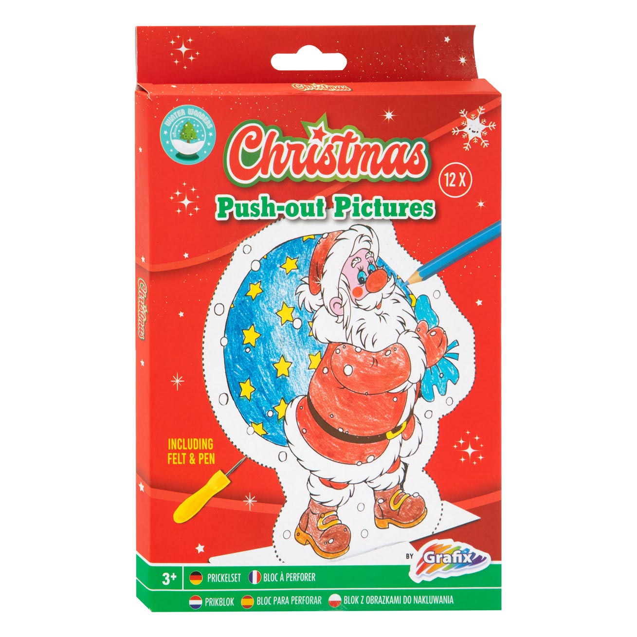 Bloc de piqûres de Noël