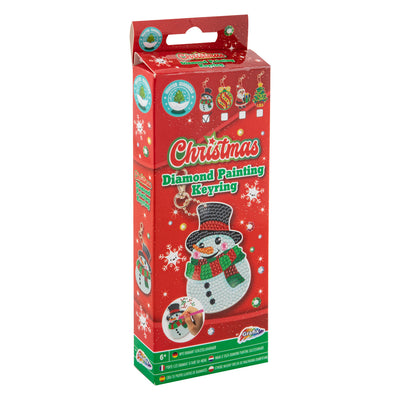 Grafix réalisez votre propre porte-clés en peinture diamant Noël