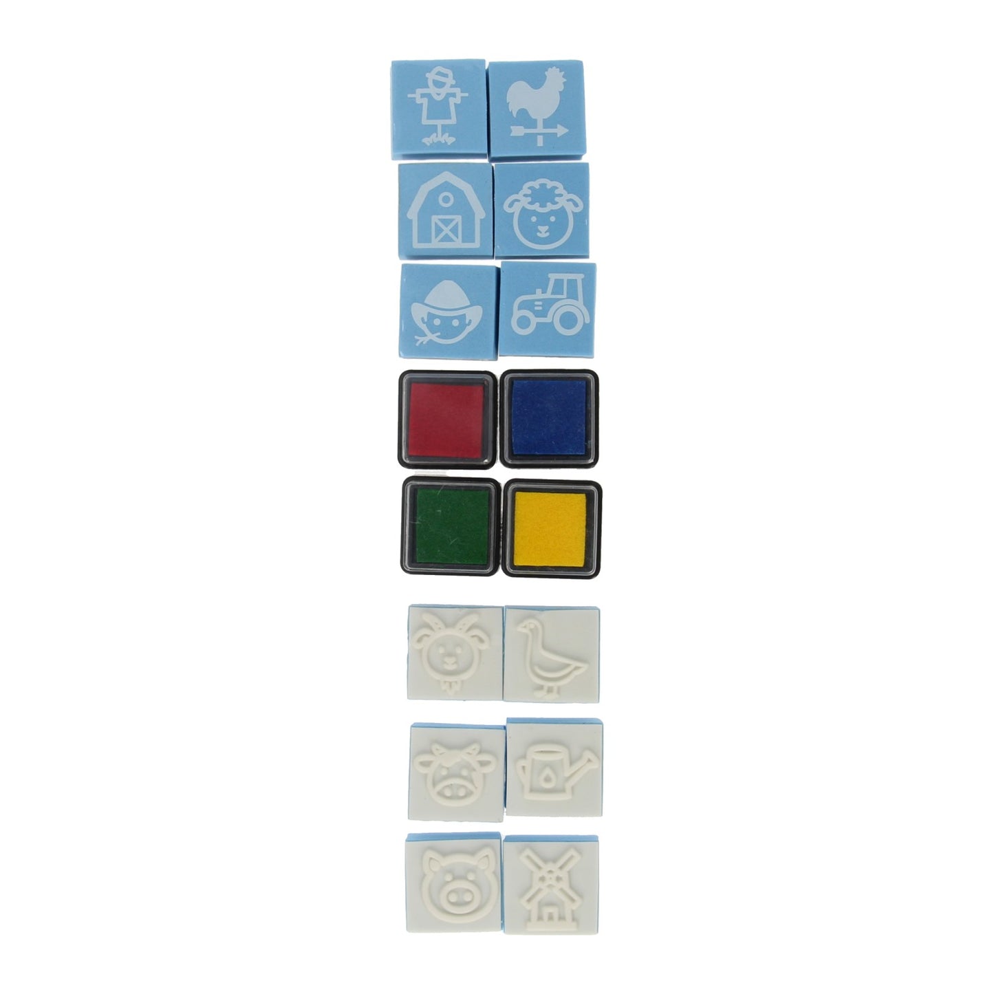 Grafix mousse tampon set bleu
