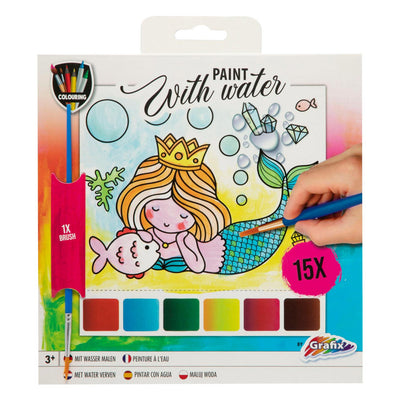 Peinture à l'eau - Sirène