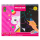 Grafix Scrasbook Eenhoorn, 10 feuilles