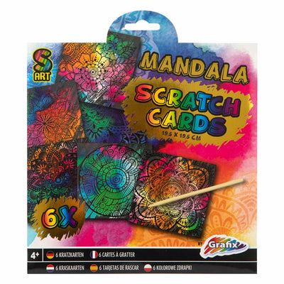 Cartes à gratter, 6e. - Mandala