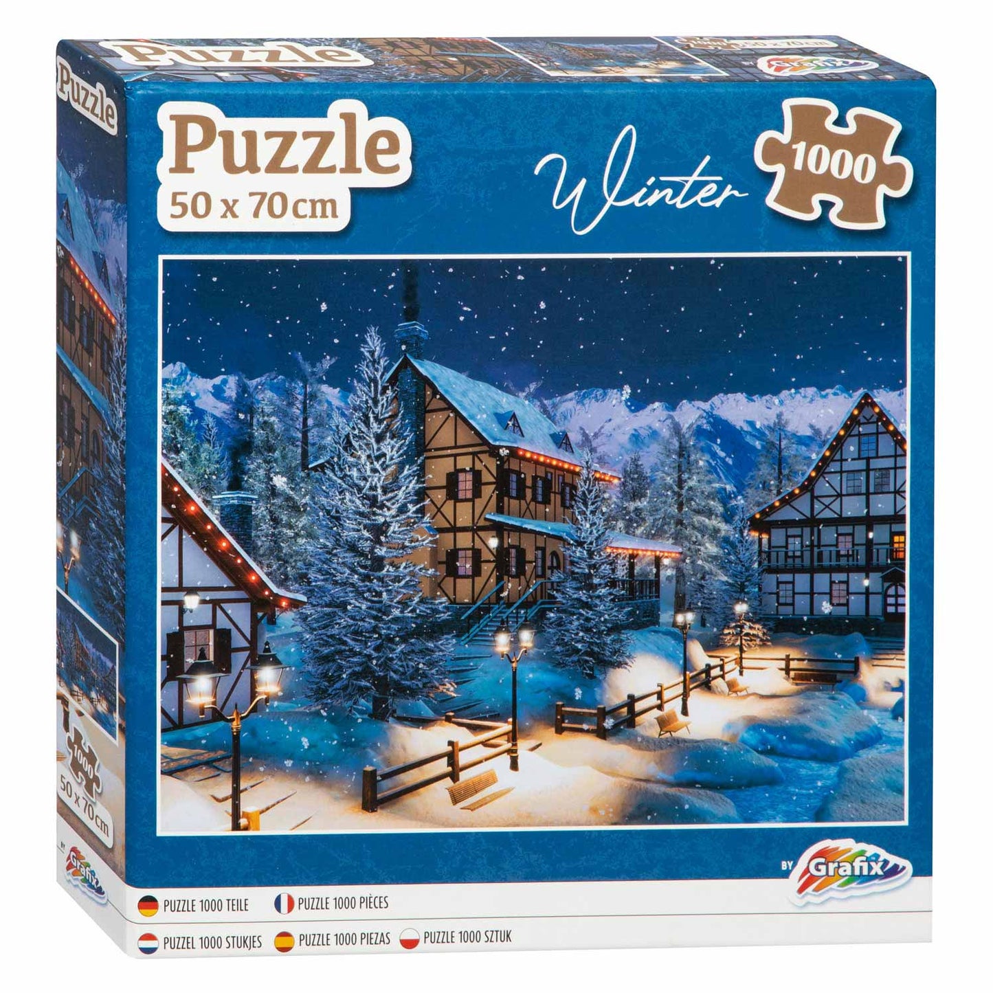 Winter Puzzle Village, 1000st.