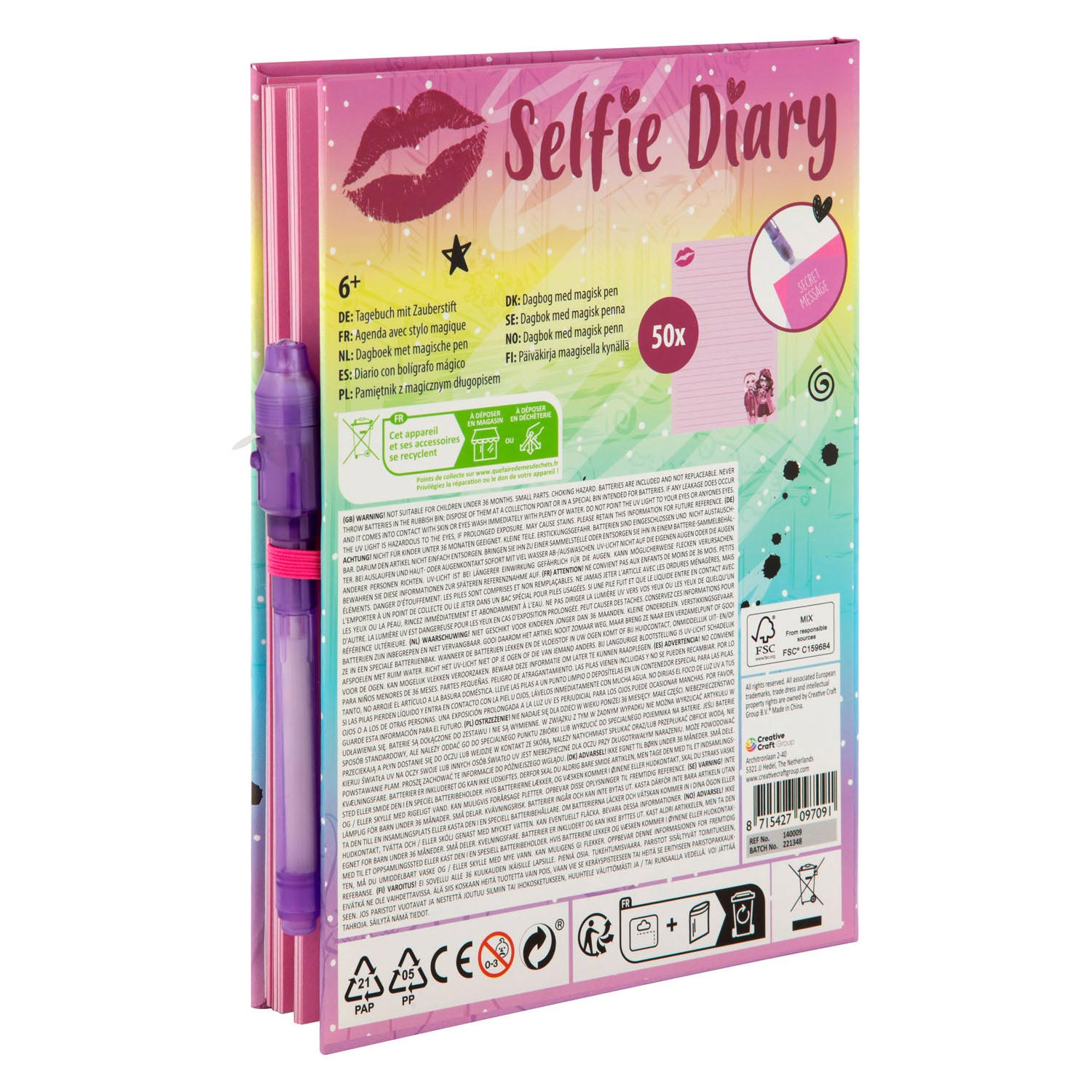 Besties - Journal avec stylo magique