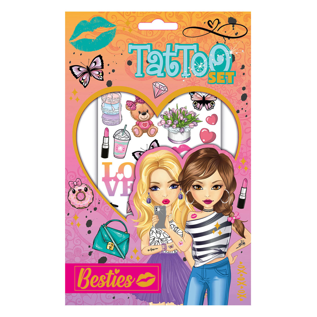 Ensemble de tatouage Besties