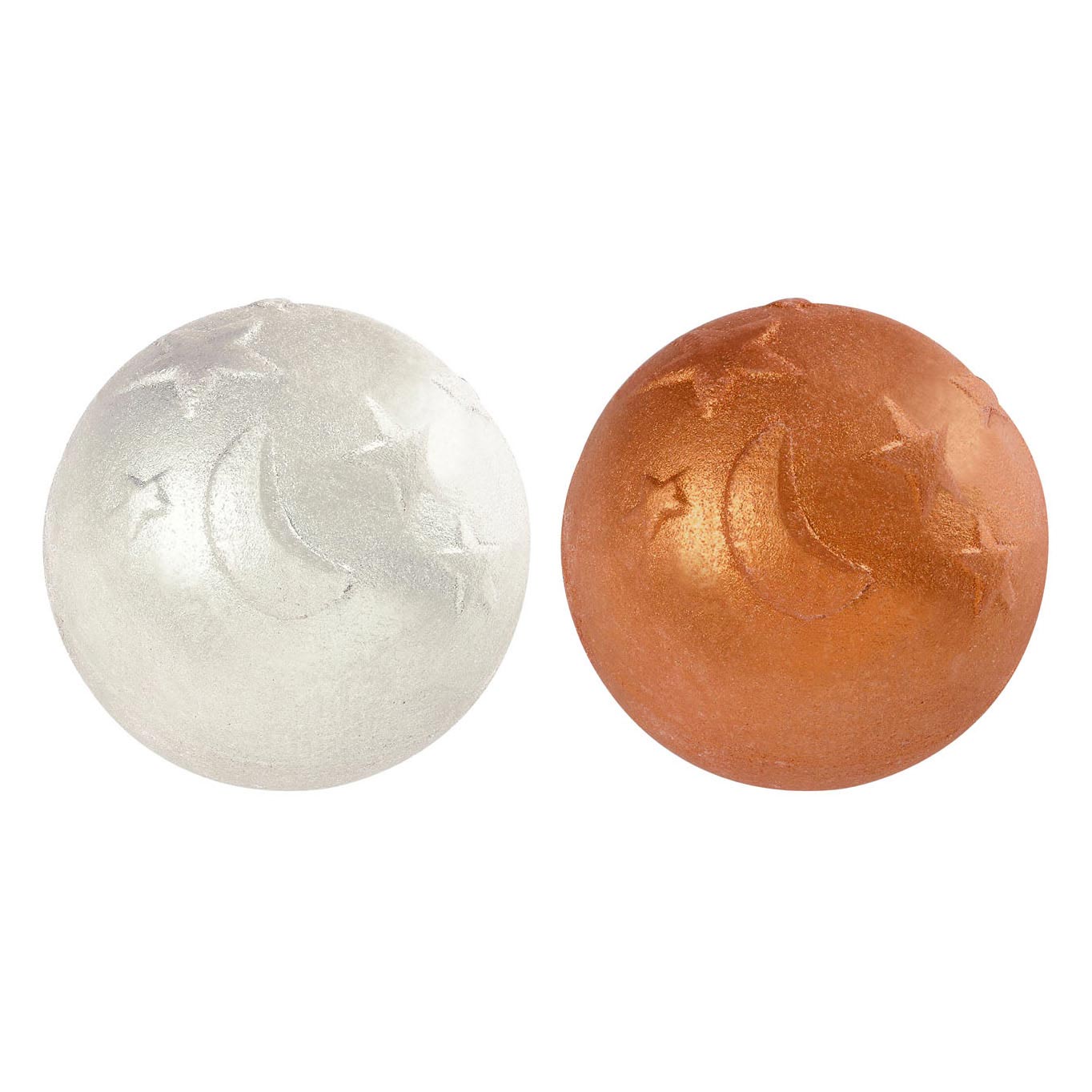 Grafix Bath Brize Ball Lune et étoiles brillantes