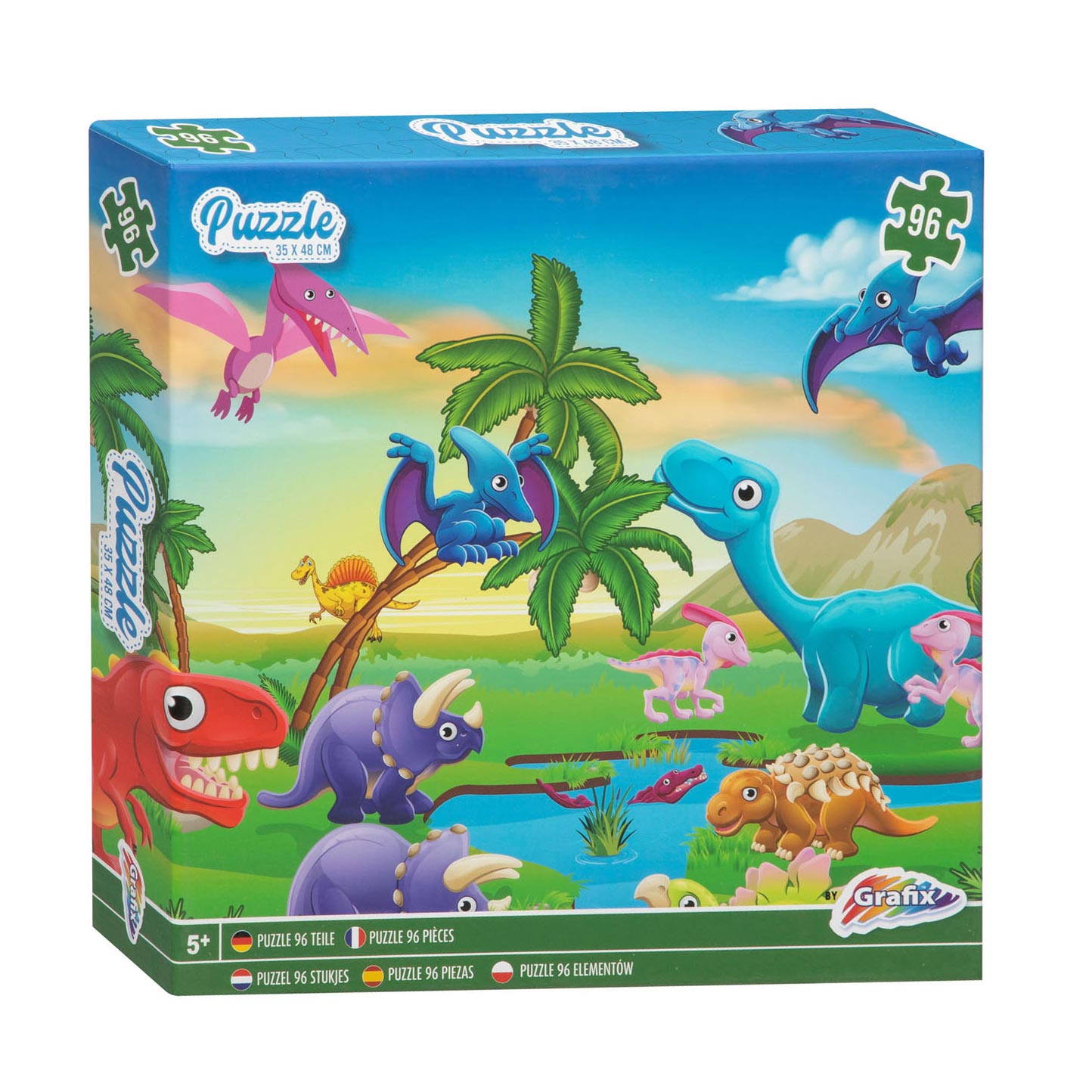 Puzzle de Jigsaw Dininereld, 96st.