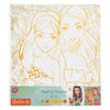 Besties toivas peinture au numéro, 30x30cm