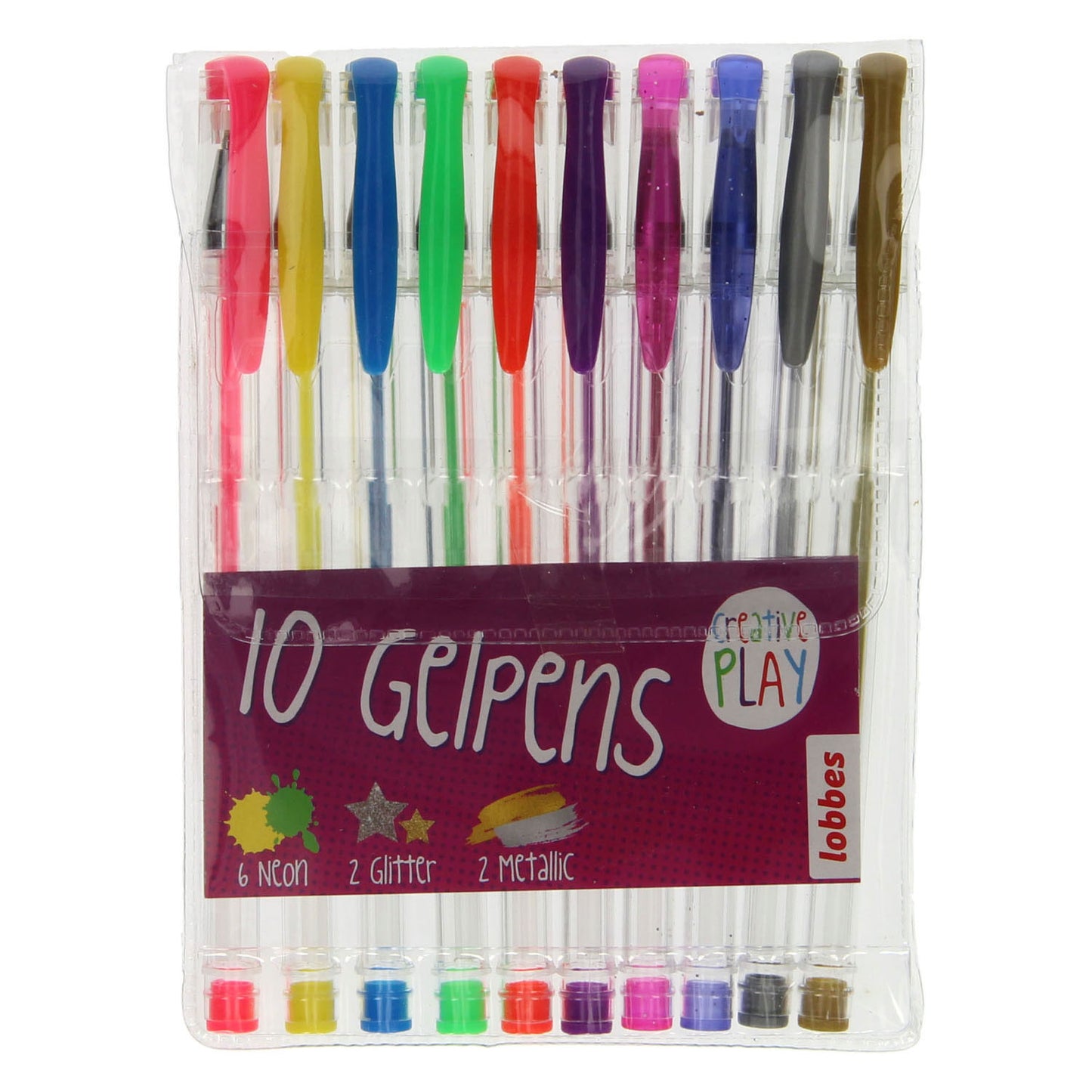 Stylos gel Lobbes, 10 pcs.