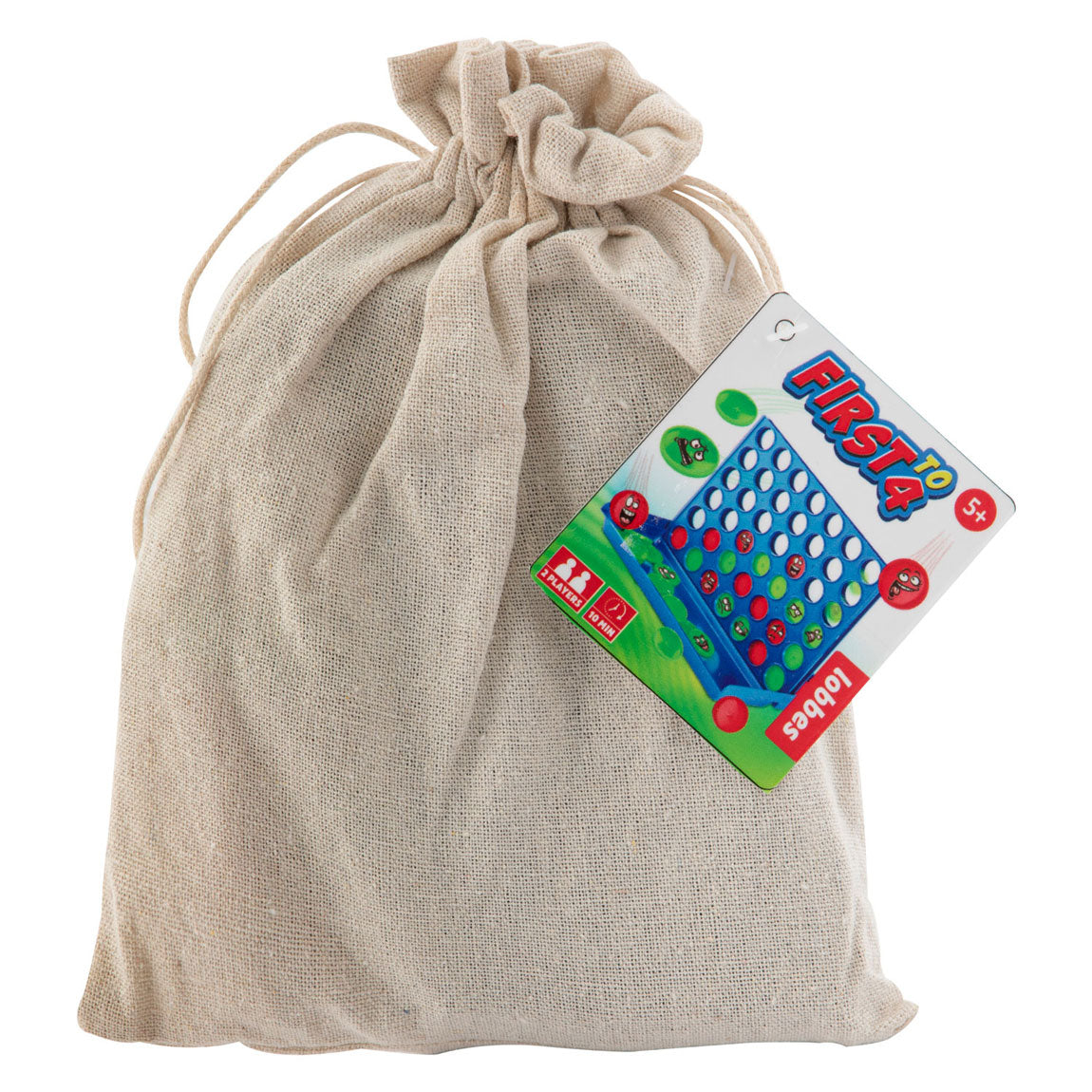 Gafix Game First to 4 in Cotton Bag