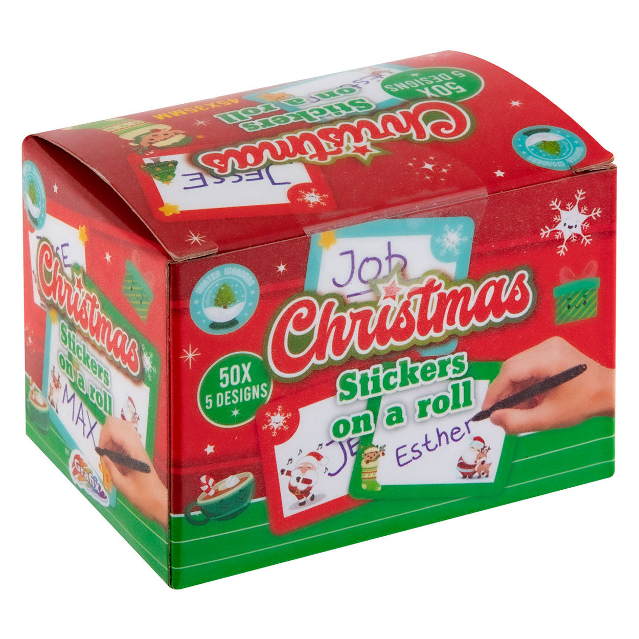 Grafix Name Stickers Christmas, 50st.