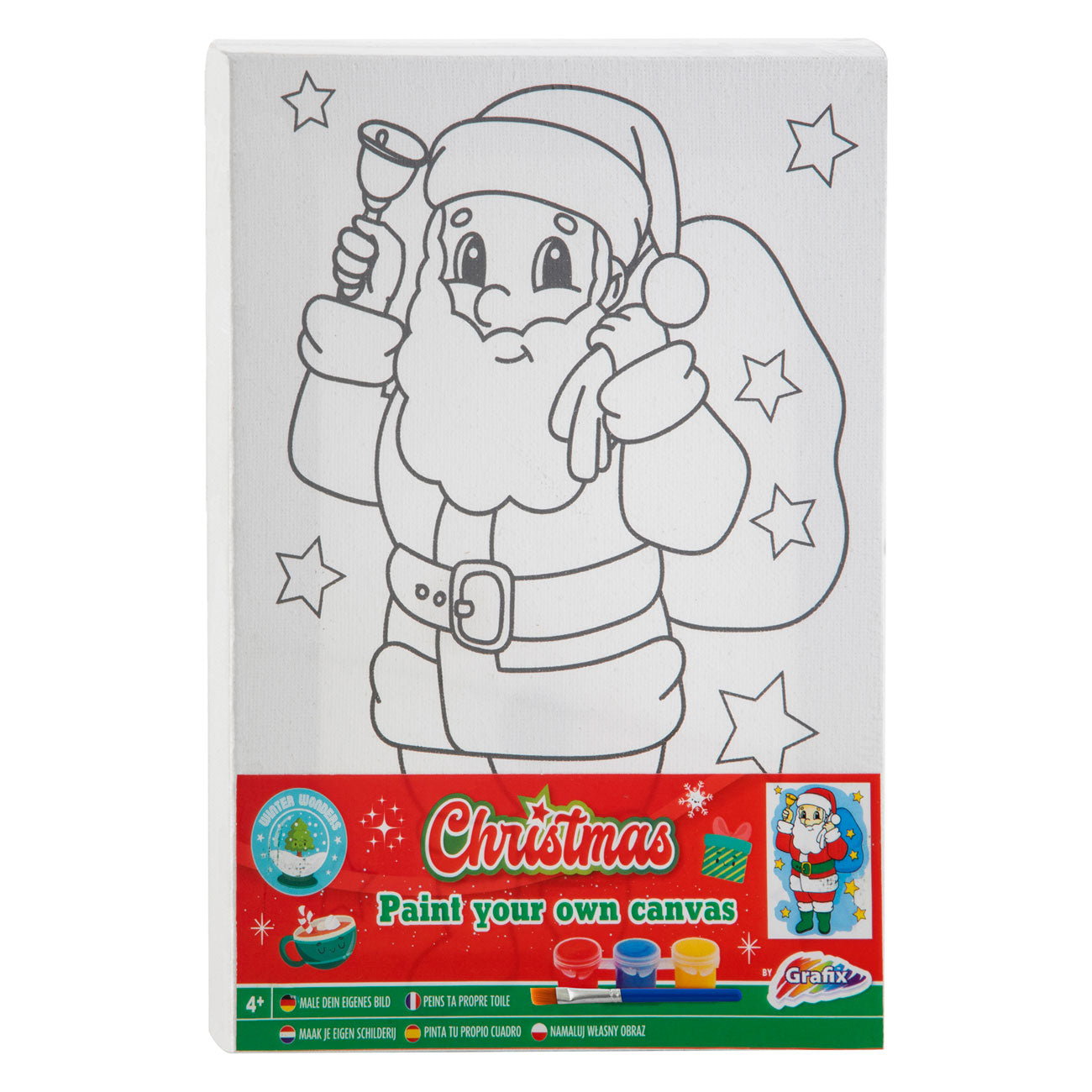 Toile peinture de Noël