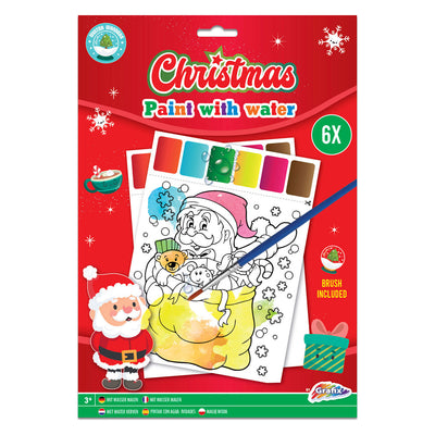 Livre de dessin à l'eau Noël