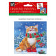 Grafix réalisez vos propres cartes de Noël en peinture diamant, 2 pcs.