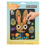 Grafix Easter Holographic Stopkunst set, 22x18cm