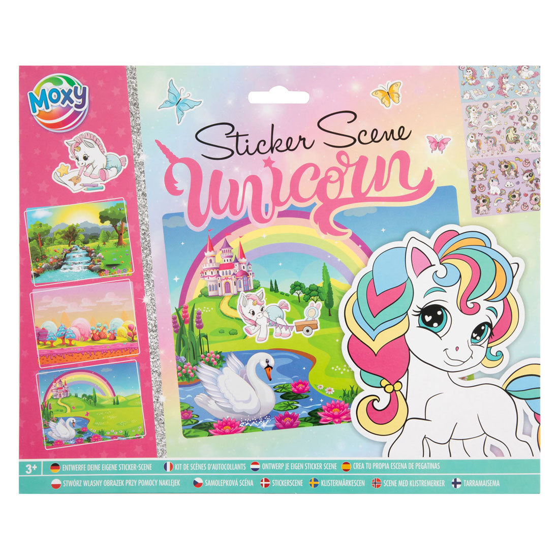 Creative Craft Group Design votre propre scène d'autocollant Unicorn