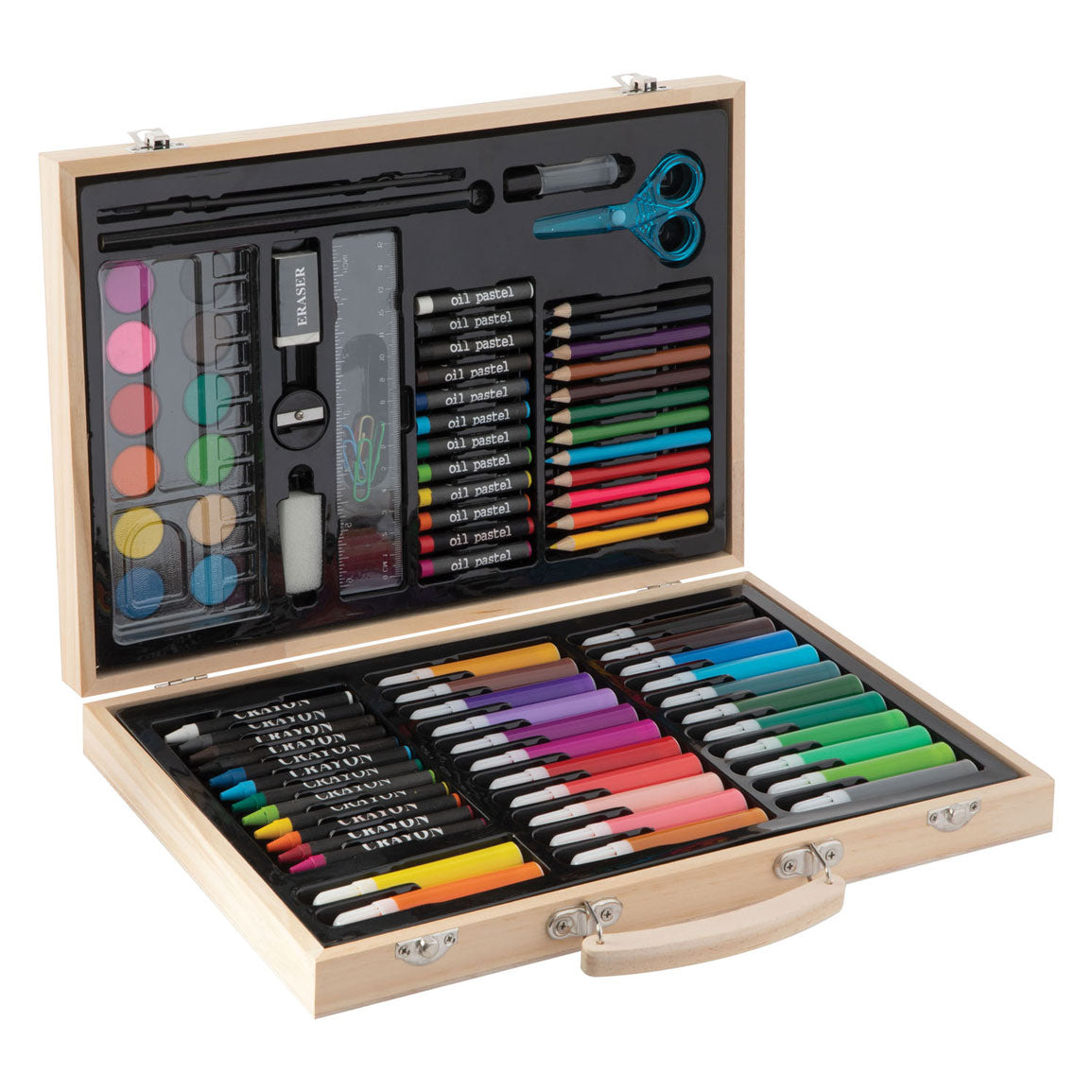 Creative Craft Group Wooden Color Case FSC, 86dlg.