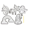 Creative Craft Group Kraskunst Stickers Fantasie World, 6DLG.