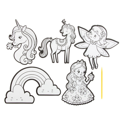 Creative Craft Group Kraskunst Stickers Fantasie World, 6DLG.