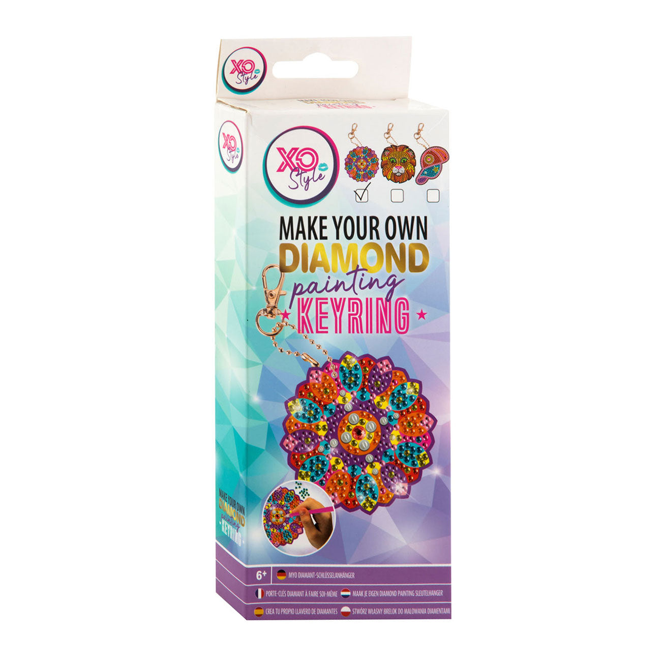 Creative Craft Group Faire votre propre porte-clés de peinture de diamant