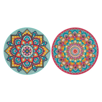 Creative Craft Group Diamond Painting Mandala Canvas, 30 cm