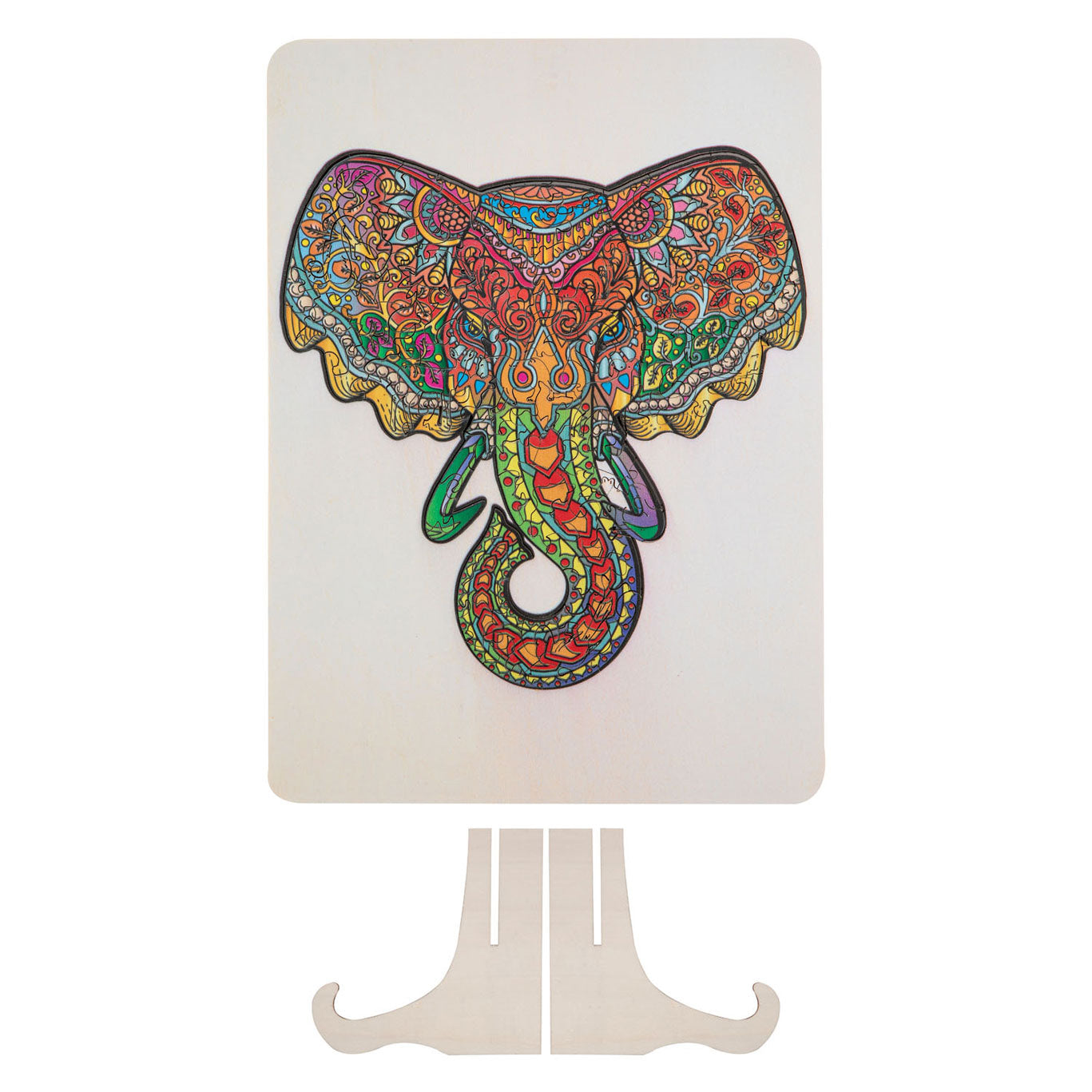 Creative Craft Group Wooden Jigsaw Puzzle Elephant, 132st.