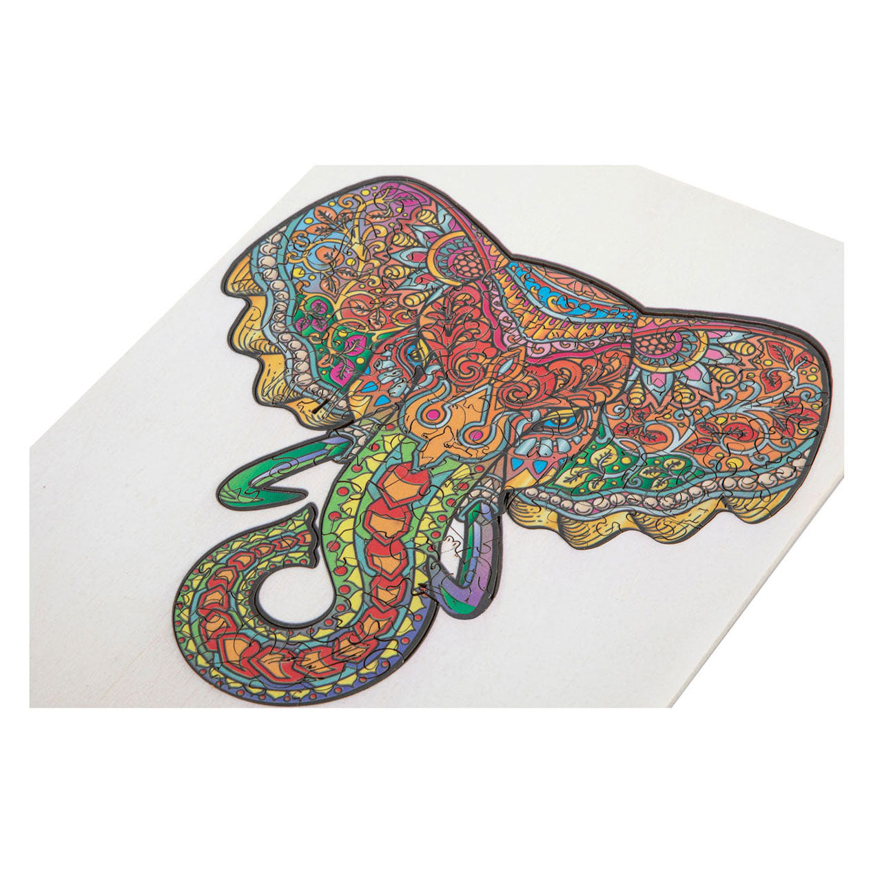 Creative Craft Group Wooden Jigsaw Puzzle Elephant, 132st.