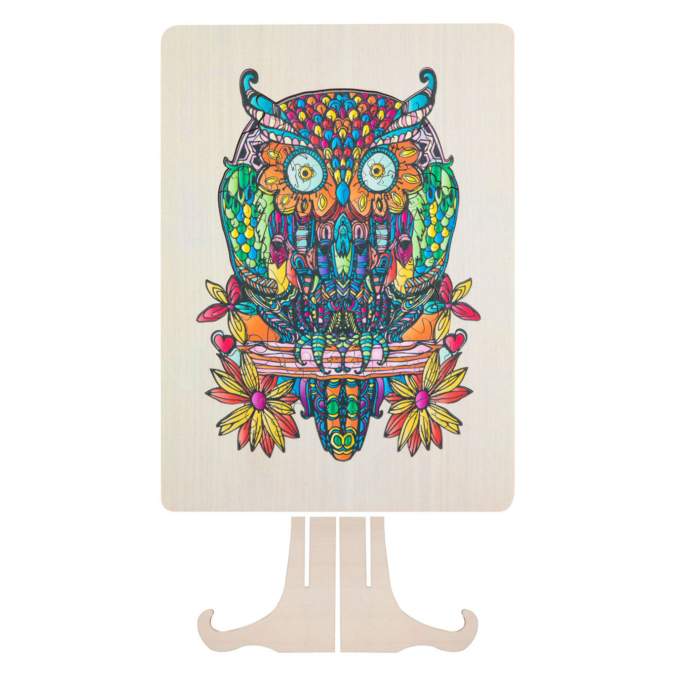 Autres marques Moxy Wooden Puzzle Owl 133 pièces