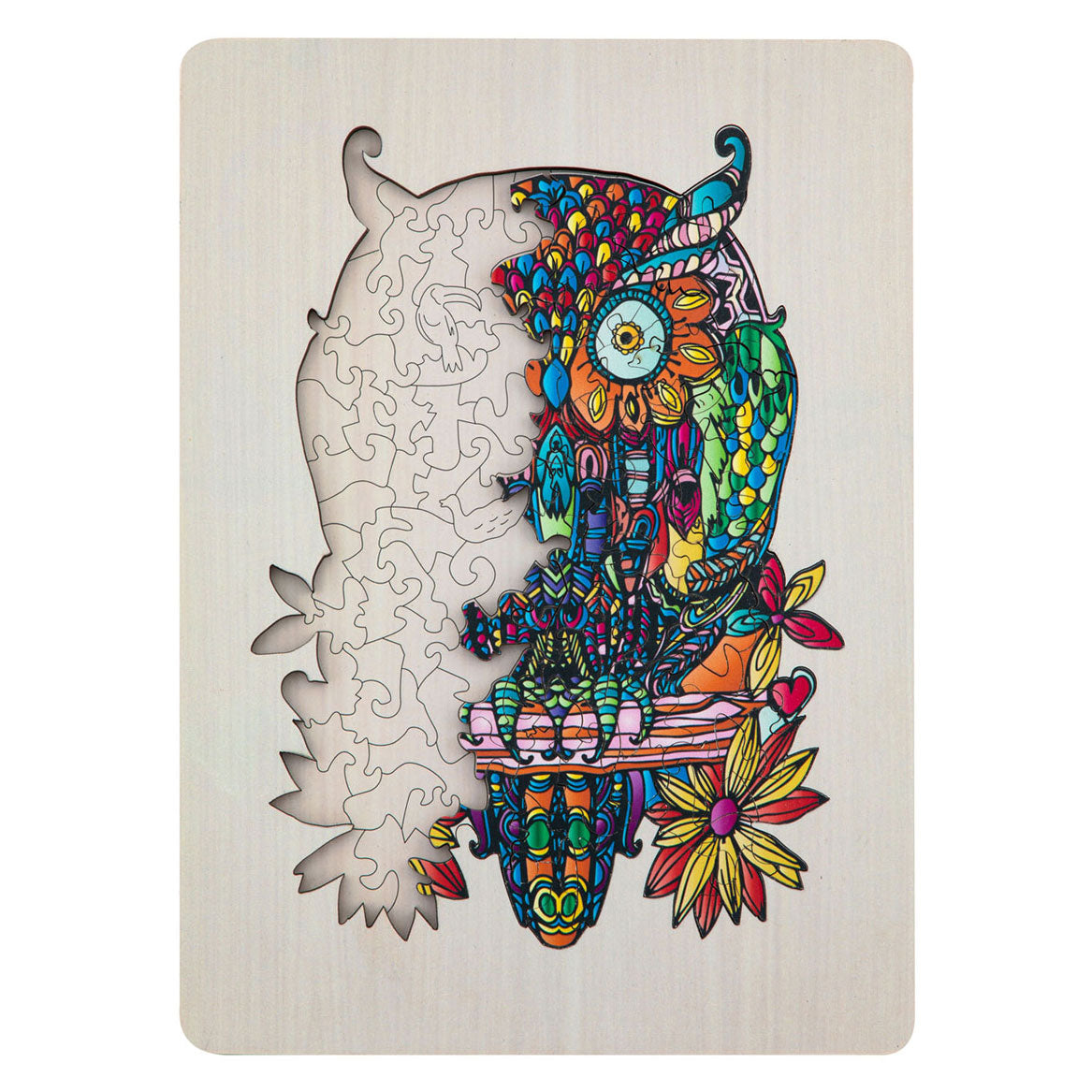 Autres marques Moxy Wooden Puzzle Owl 133 pièces