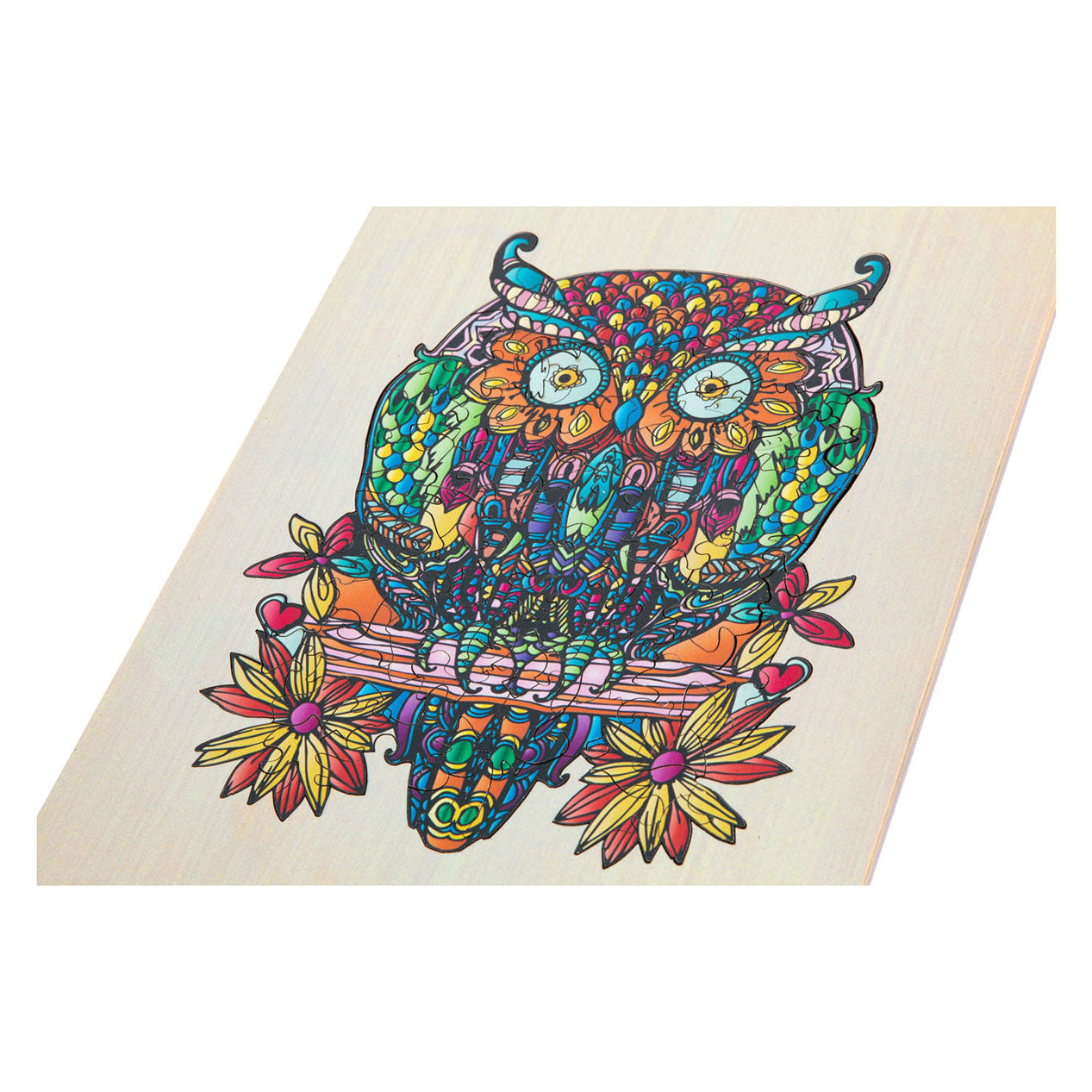 Autres marques Moxy Wooden Puzzle Owl 133 pièces