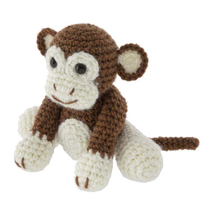Kit de crochet Craft id singe 15x9x13,5 cm