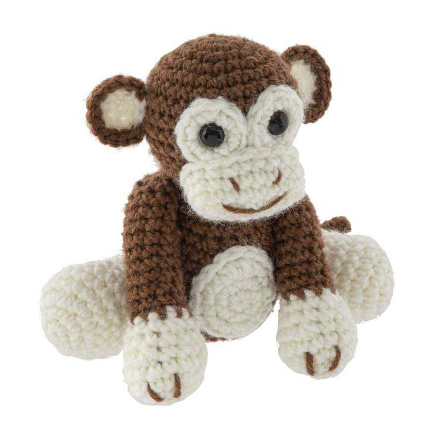 Kit de crochet Craft id singe 15x9x13,5 cm