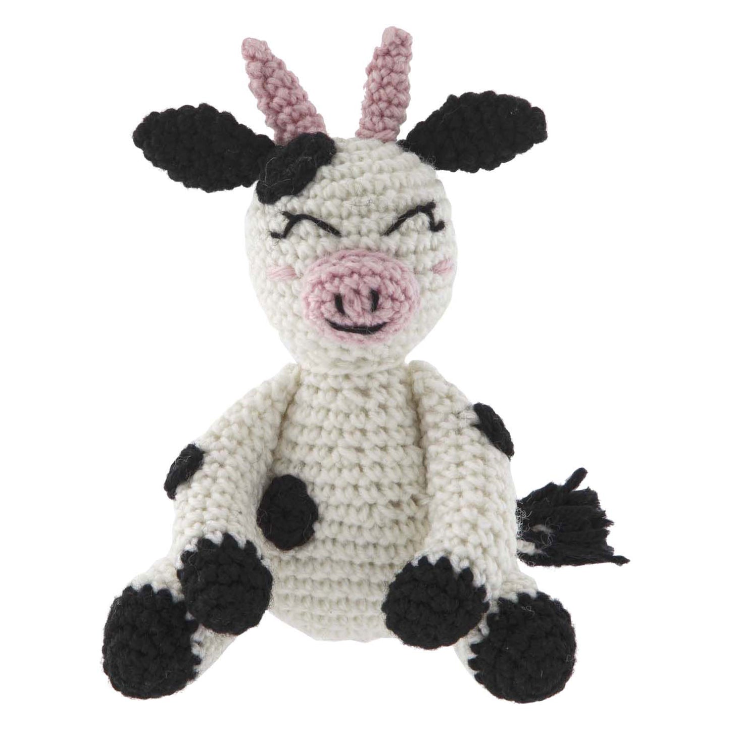 Kit de crochet de groupe d'artisanat créatif vache