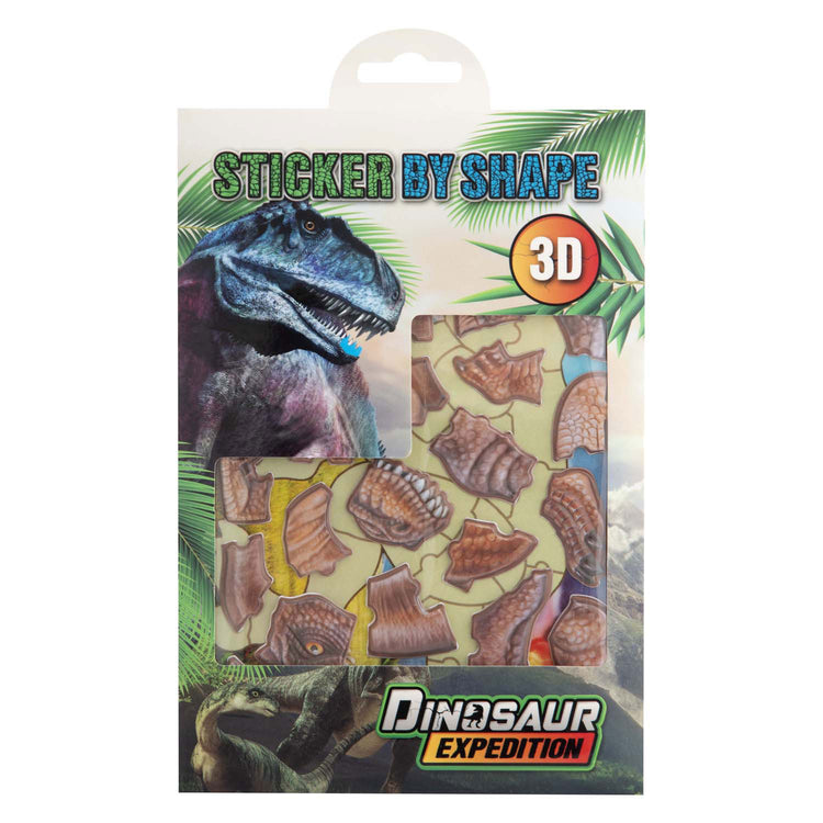 Autocollants dino d'expédition de dinosaures de groupe d'artisanat créatif 3d