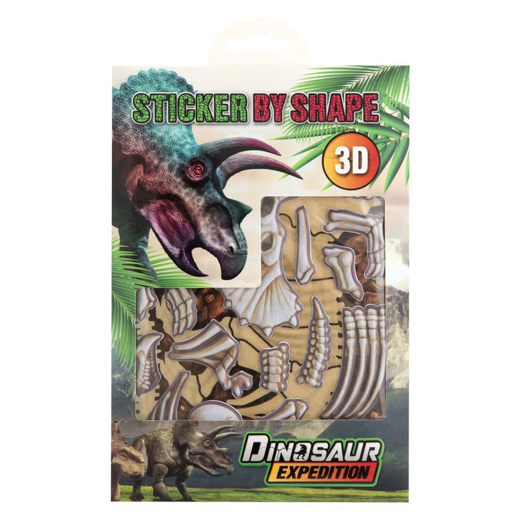 Autocollants dino d'expédition de dinosaures de groupe d'artisanat créatif 3d