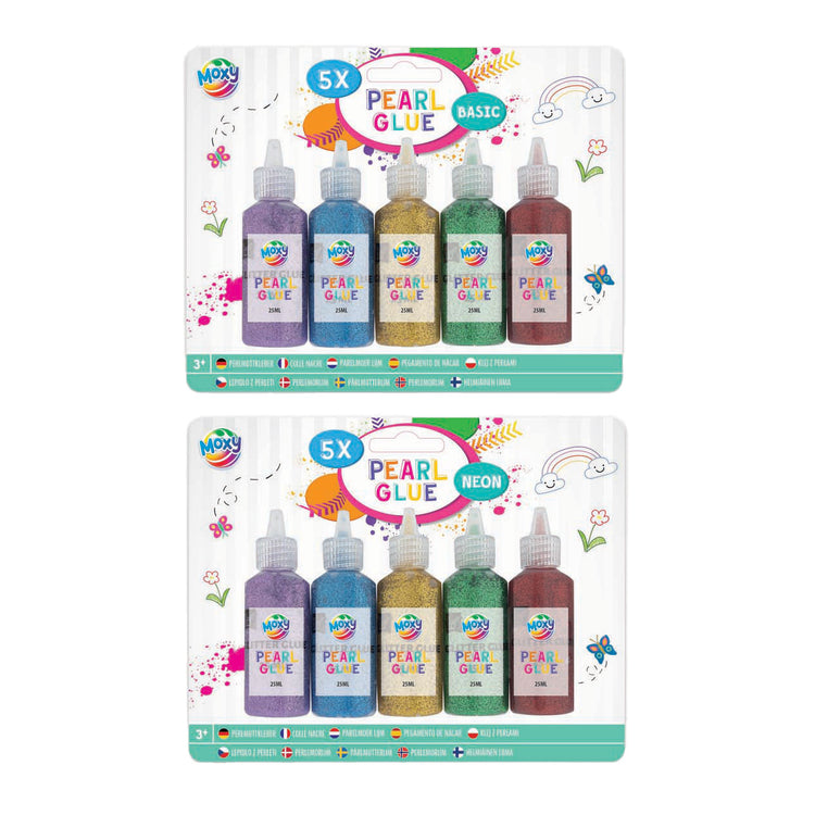 peinture perle, 5x25 ml
