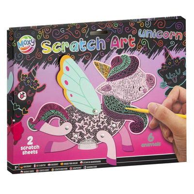 Scratch Art Animals A