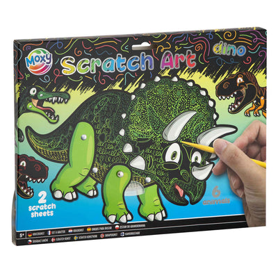 Scratch Art Animals B