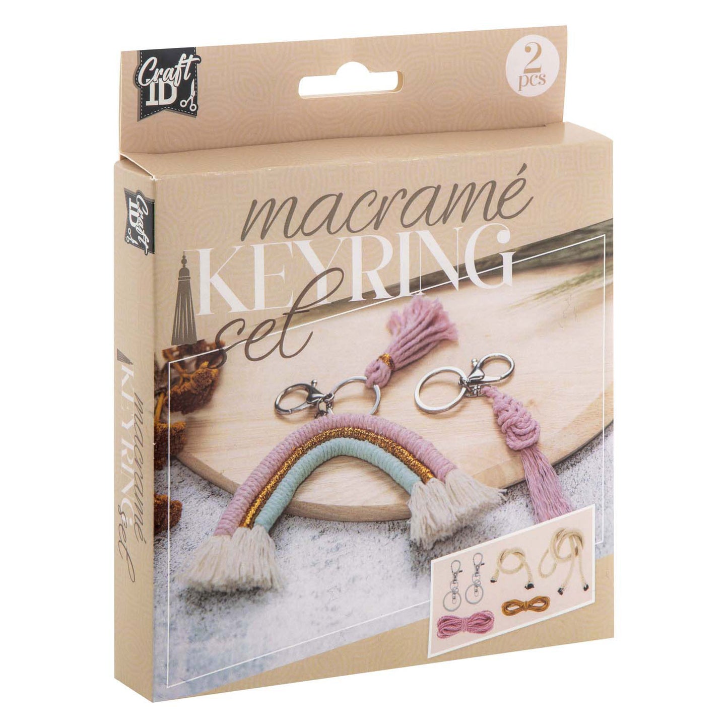 Creative Craft Group Macrame Key Changers, ensemble de 2