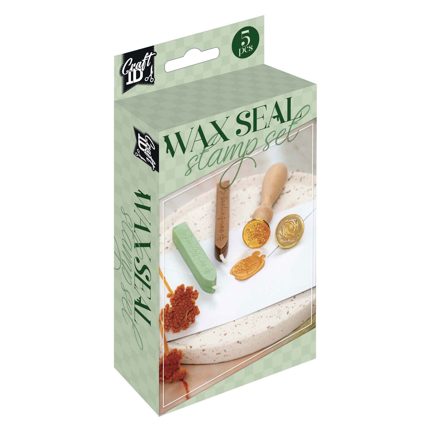 Ensemble de sceau de cire de groupe d'artisanat créatif