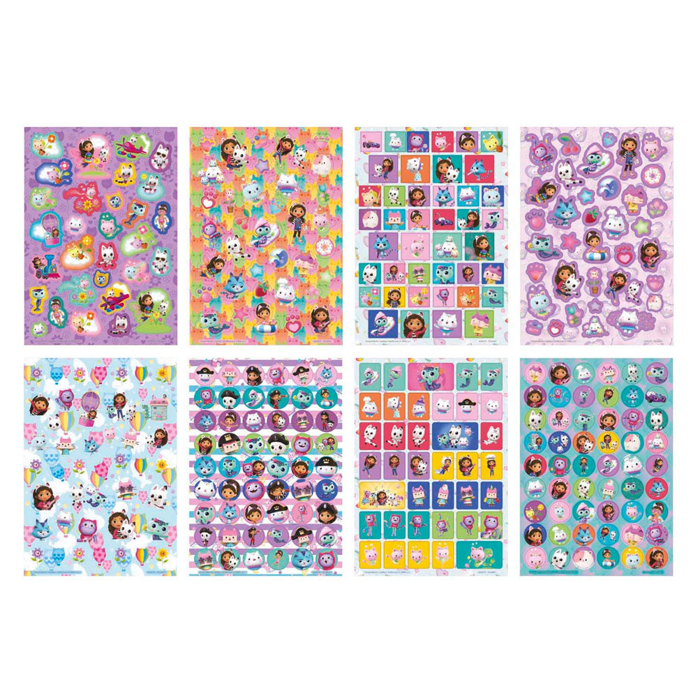 Creative Craft Group Glitter Stickerbook A5 Gabby's Poppenhuis