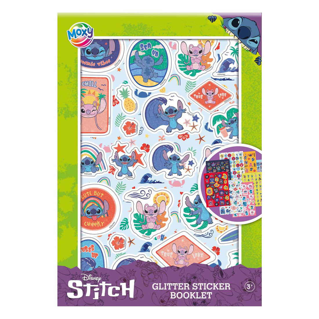 Creative Craft Group Glitter Stickerbook A5 Stitch