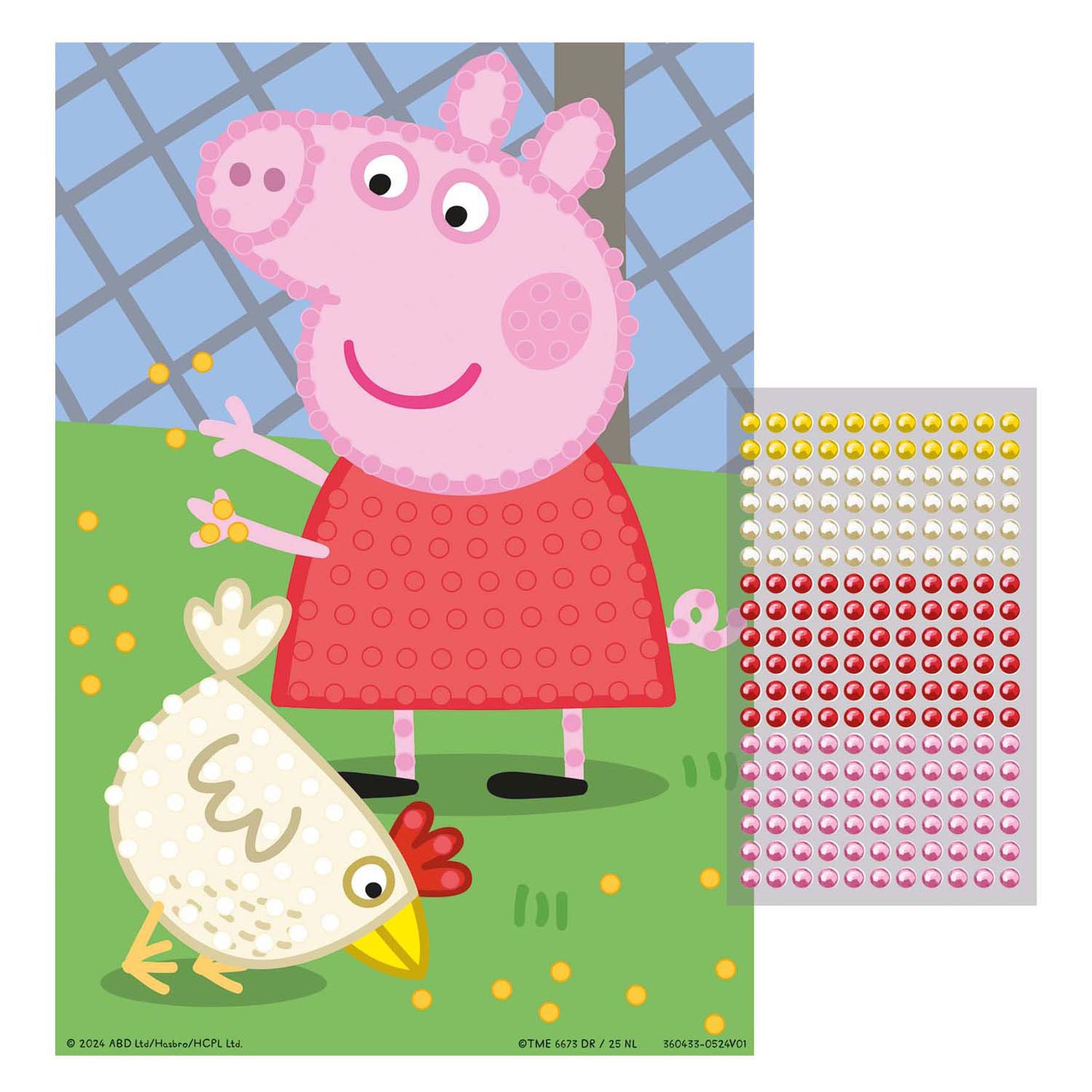Creative Craft Group Bead Art Crafts Peppa Pig