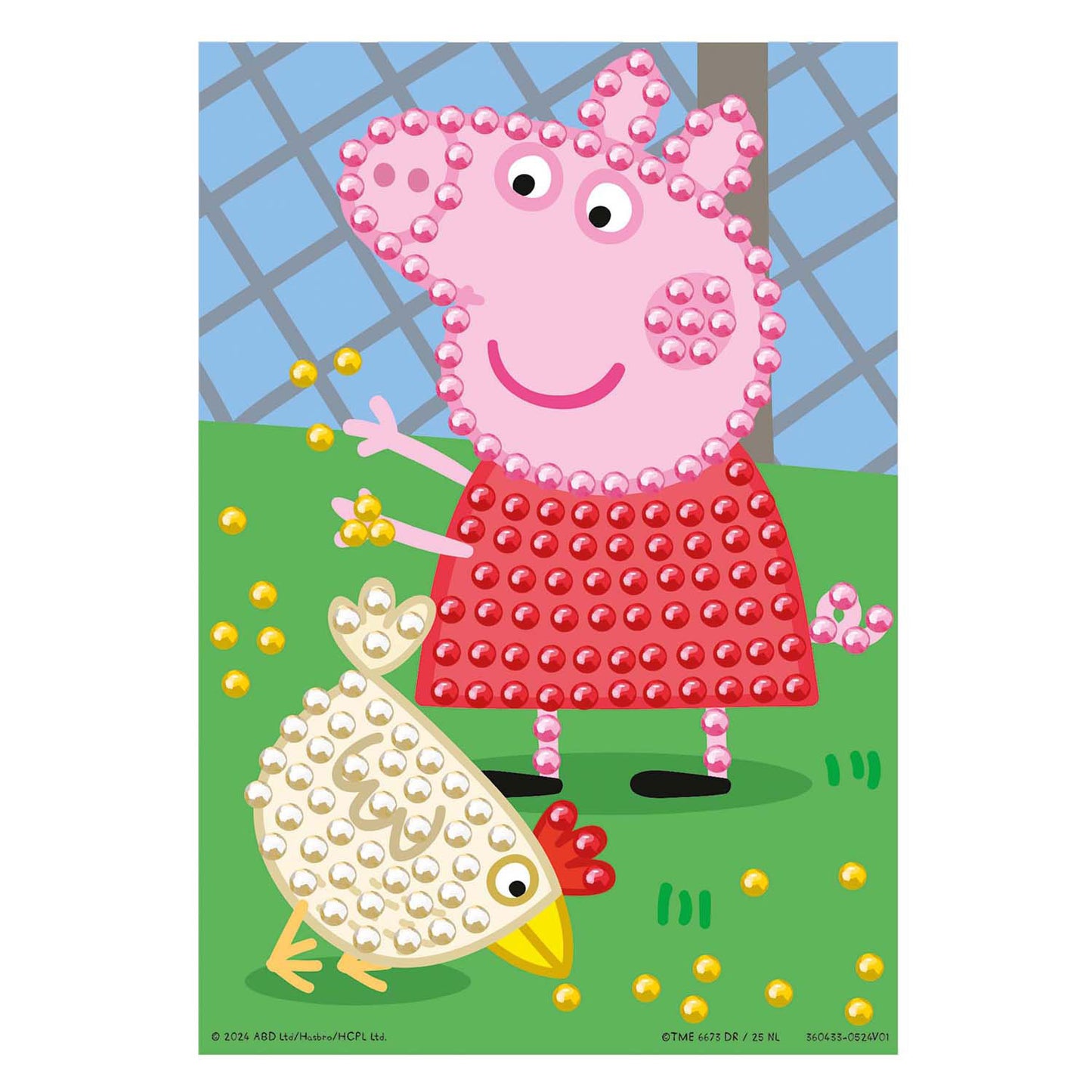 Creative Craft Group Bead Art Crafts Peppa Pig