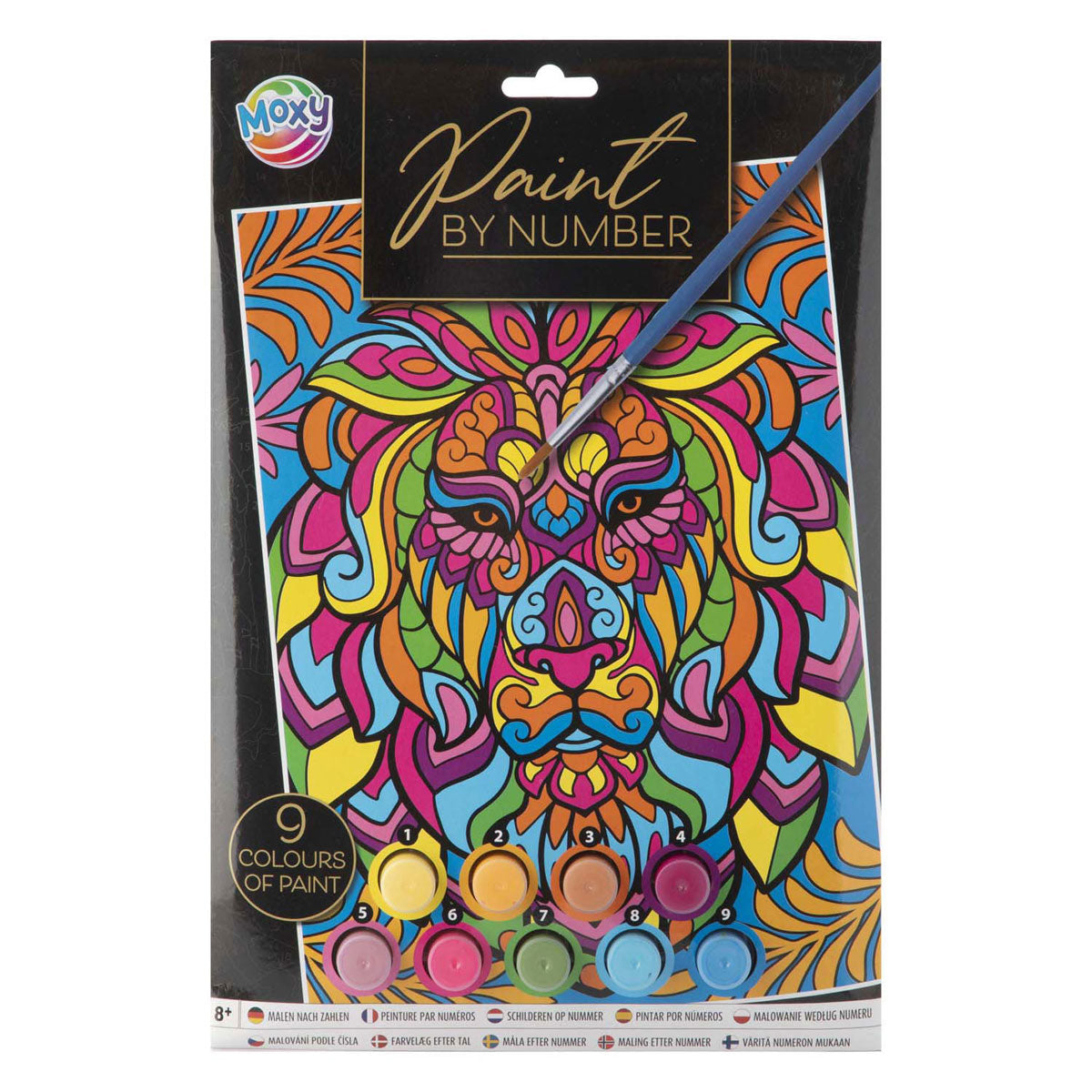 Peinture par numéro un thème animal