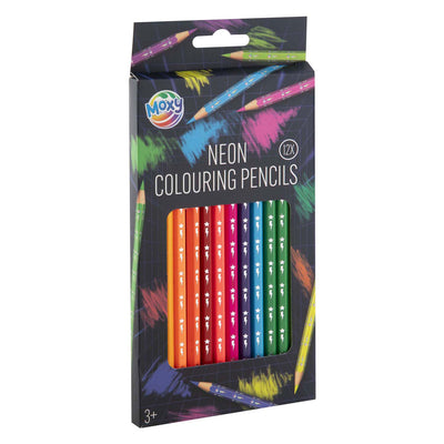 Crayons de couleur artisanat créatifs néon, 12e.